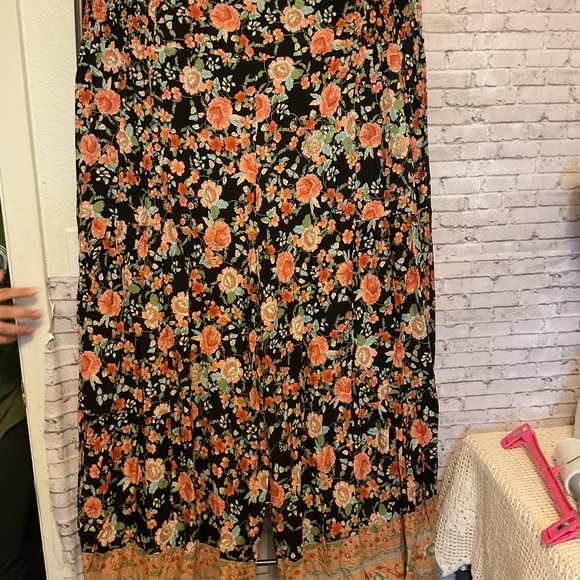 NWT Jodifl wide leg palazzo pants floral 3X - Picture 8 of 8